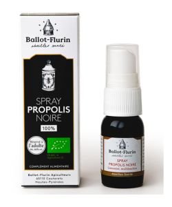 Spray Propolis noire française BIO, 15 ml